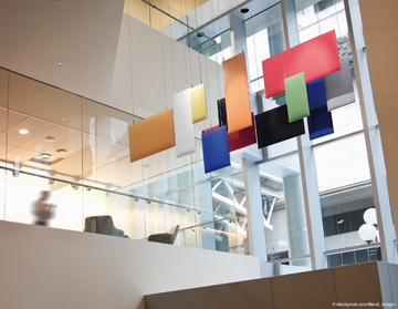 BAFFLE - Fabric acoustic baffles by Caimi Brevetti - view 2